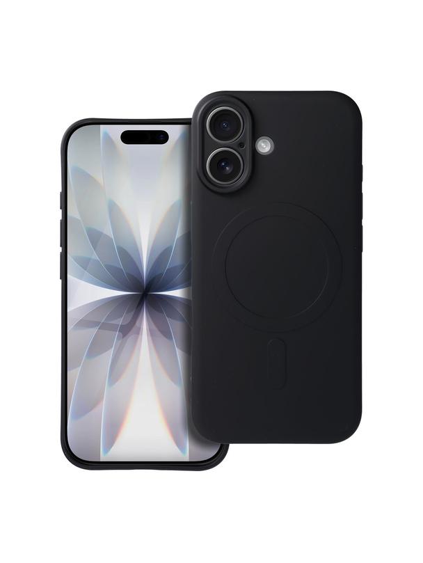 Futerał SILICONE MAG COVER kompatybilny z MagSafe do IPHONE 17 czarny