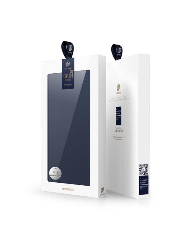 DUX DUCIS kabura SKIN PRO do IPHONE 15 Pro Max niebieska