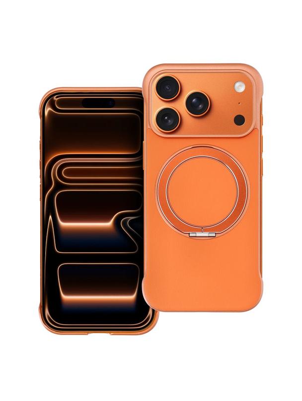 Futerał EDGE FREE kompatybilny z MagSafe do IPHONE 17 Air pomarańczowy