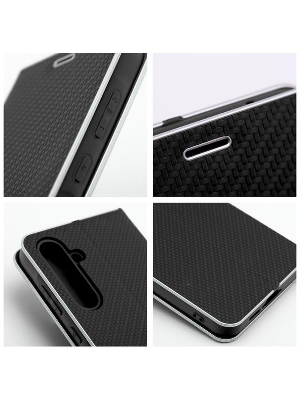 Kabura LUNA Book Carbon do XIAOMI Redmi A5 ( 173,3 x 79,4 x 8,26) czarny