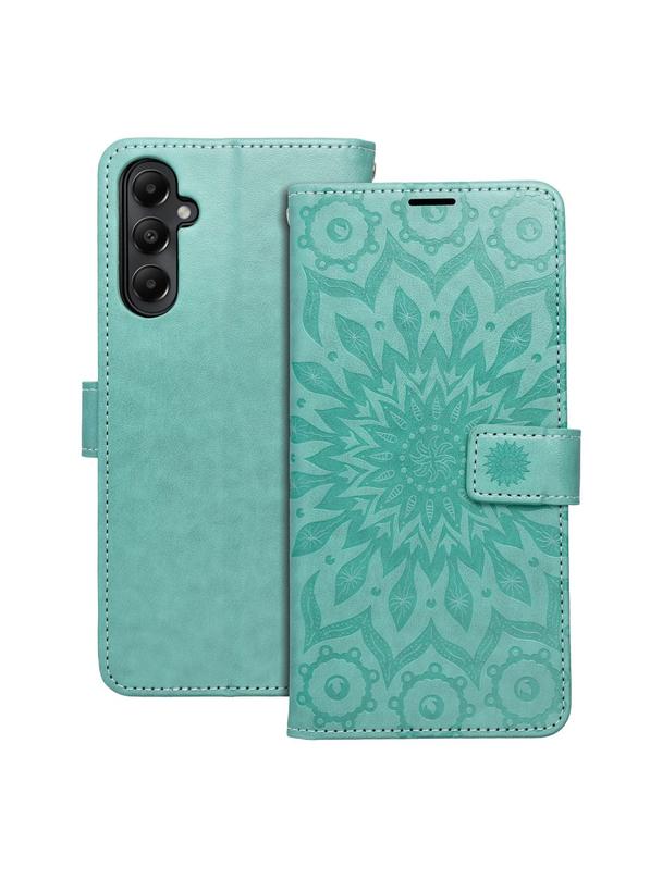 Kabura MEZZO Book do SAMSUNG A05s mandala zielony