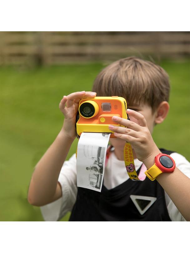 PICOCICI aparat cyfrowy dla dzieci z drukarką WS-C03 żółty