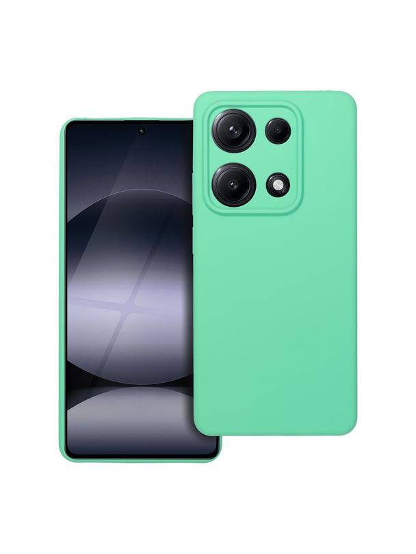 Futerał SILICONE 2mm do XIAOMI REDMI NOTE 14S miętowy