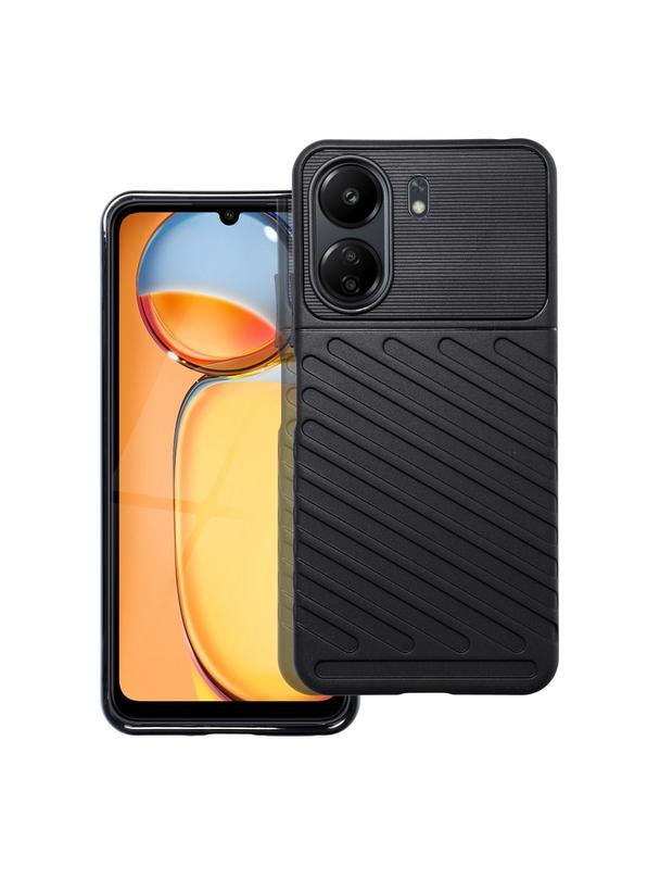 Futerał THUNDER do XIAOMI Redmi 13C / POCO C65 czarny