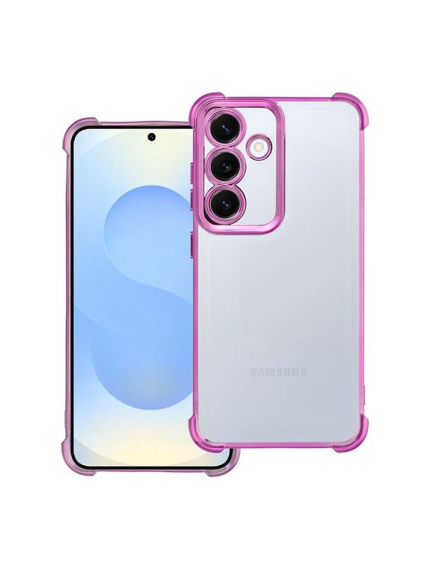 Futerał ANTISHOCK ELECTRO do SAMSUNG S25 purpurowy