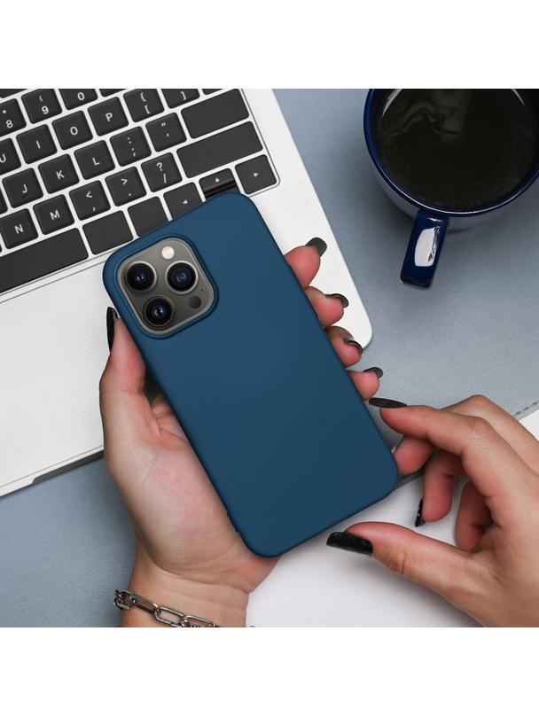 Futerał SILICONE do IPHONE 17 Air niebieski