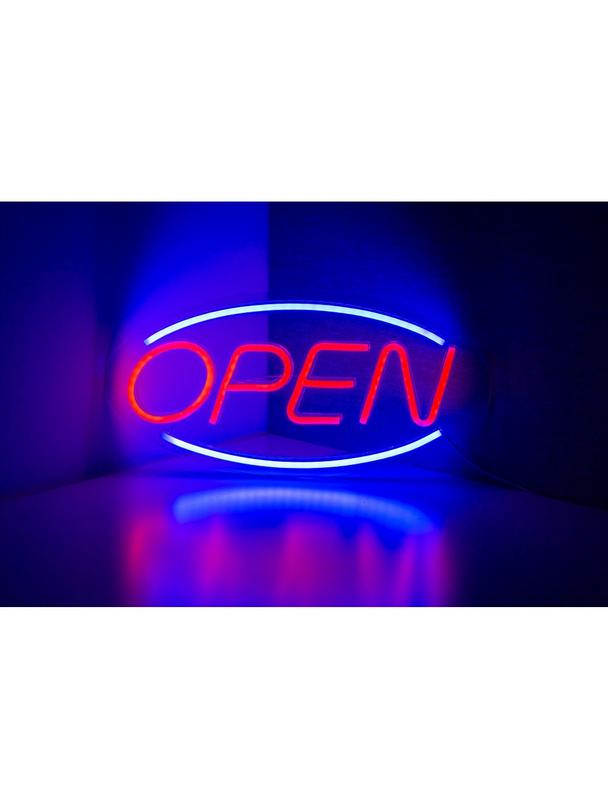 NEON NA ŚCIANĘ LED na USB - Open model