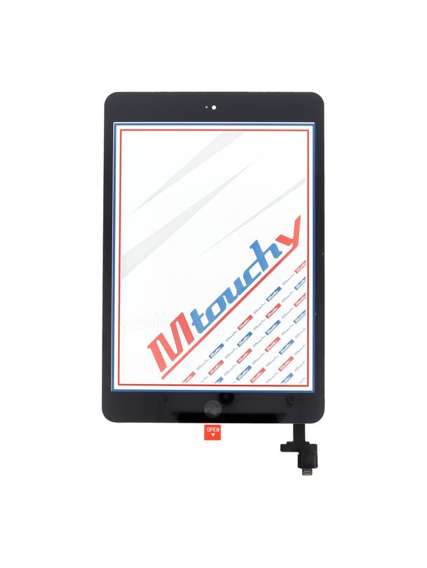 MUSTTBY Ekran dotykowy + taśma klejąca + Home do iPAD mini 1 (czarny)