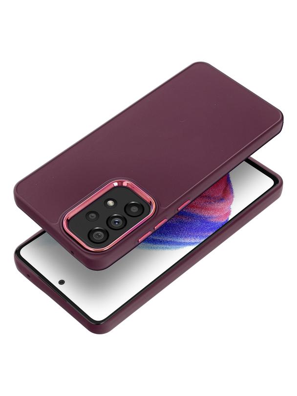 Futerał FRAME do SAMSUNG A52 5G / A52 LTE ( 4G ) / A52s 5G fioletowy