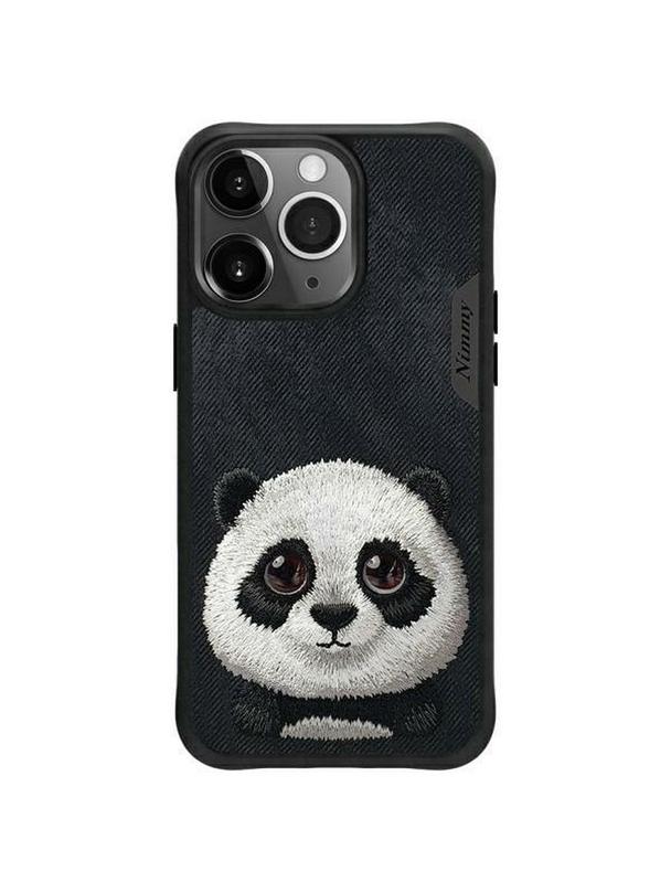 NIMMY futerał BIG EYED PET 2.0 Panda do IPHONE 15 Pro Max czarny