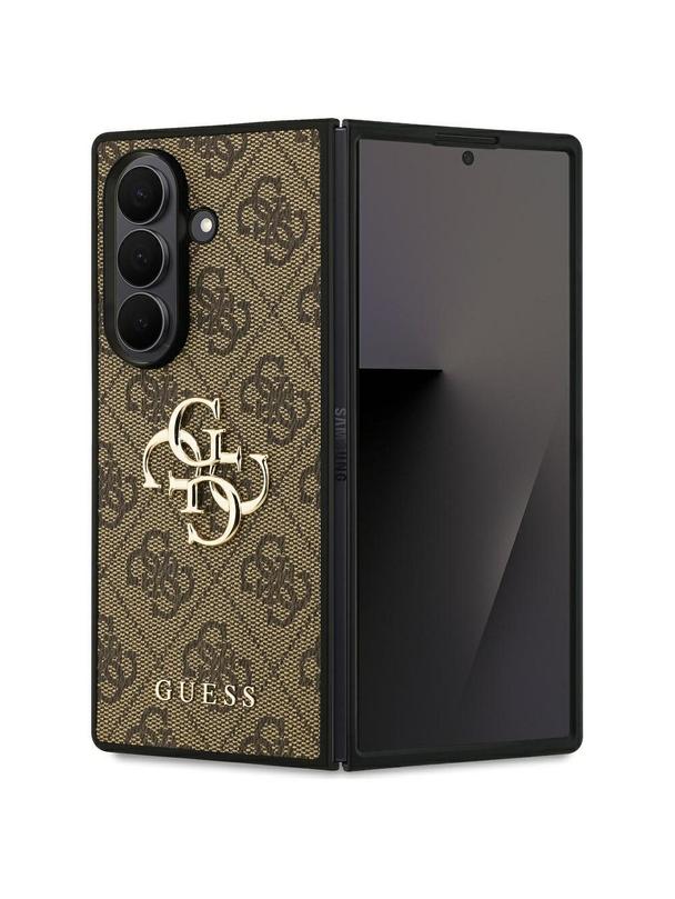 GUESS futerał do SAMSUNG Z Fold7 GUHCZFD74GMGBR (4G PU Big Logo) brązowy