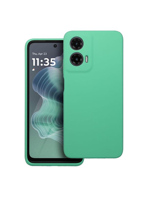 Futerał SILICONE 2mm do MOTOROLA G35 5G miętowy
