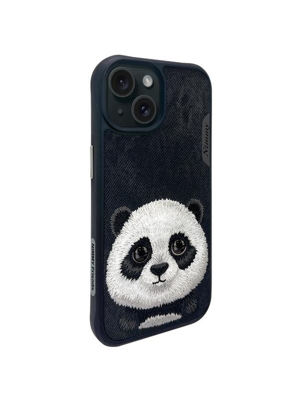 NIMMY futerał BIG EYED PET 2.0 Panda do IPHONE 15 czarny