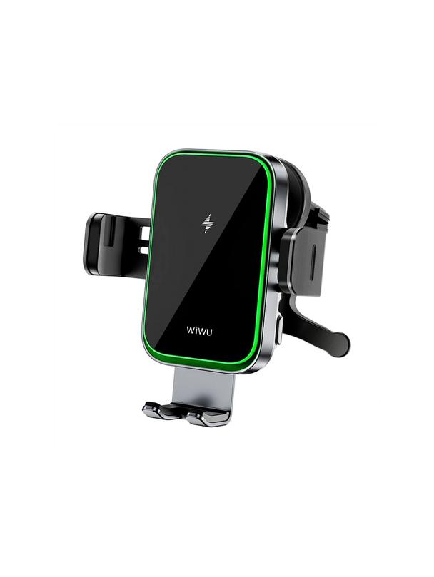 WiWU - Uchwyt samochodowy CH313 na kratkę wlotu z ładowaniem bezprzewodowym 15W