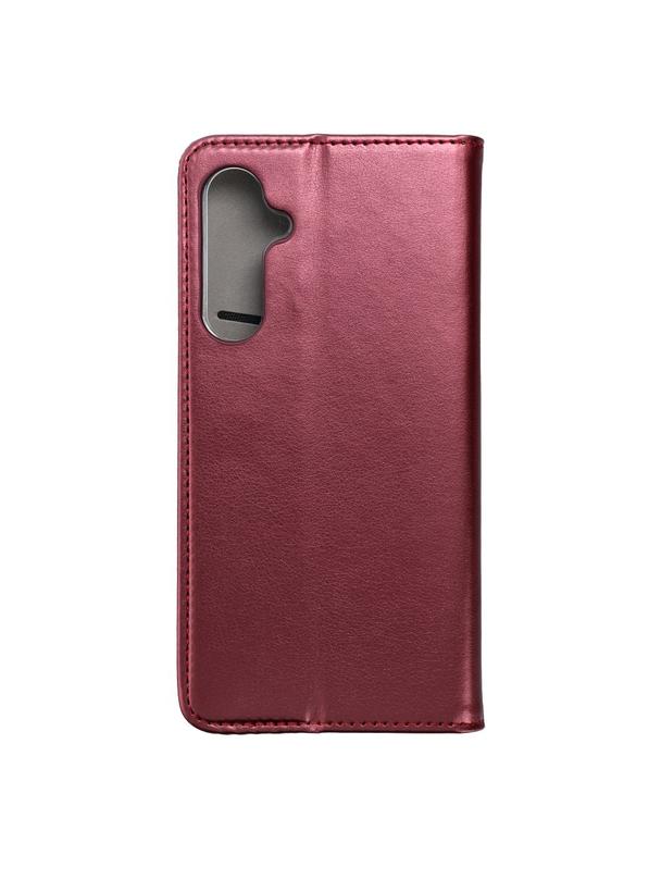 Kabura SMART MAGNETO do SAMSUNG S23 FE burgundowy