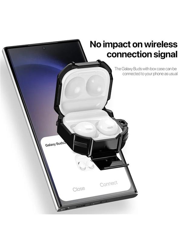 DUX DUCIS futerał SECG ochronny na Samsung Galaxy Buds Live/Buds PRO/Buds2/Buds2 Pro czarny