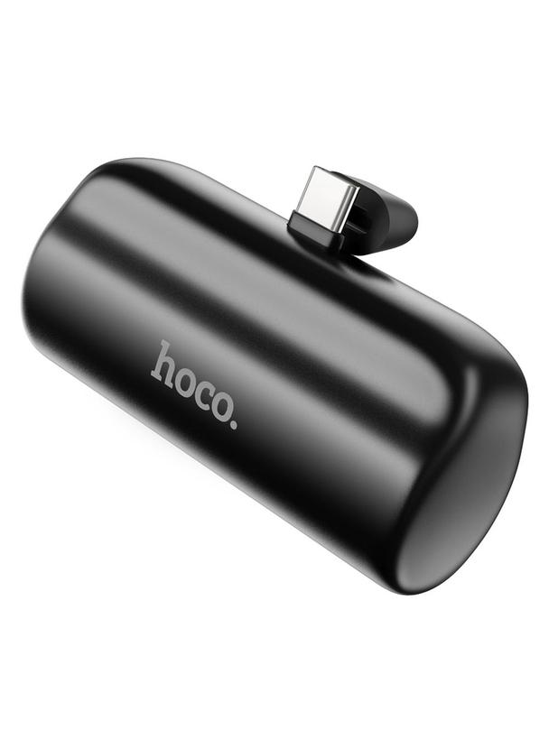 Powerbank Hoco 5000 mAh 2A z wbudowanym złączem USB C J106 czarny