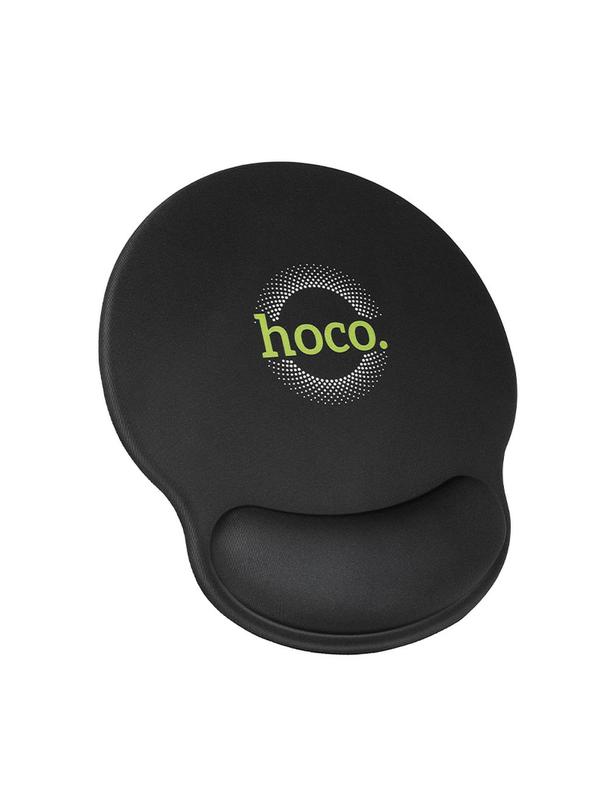 Podkładka pod myszkę Hoco ze wsparciem dla nadgarstka GM30 czarna
