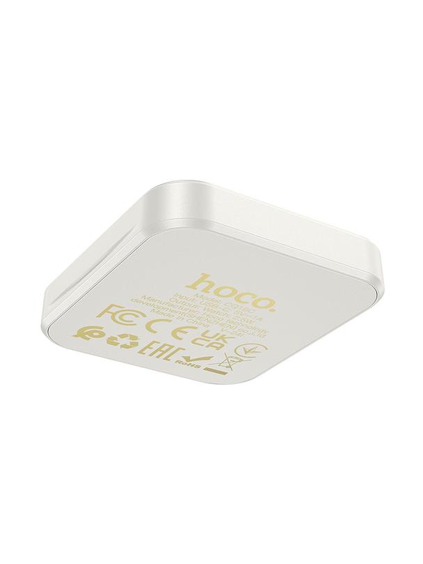 Ładowarka indukcyjna Hoco 2,5W kompatybilna z Apple Watch CQ16C biała