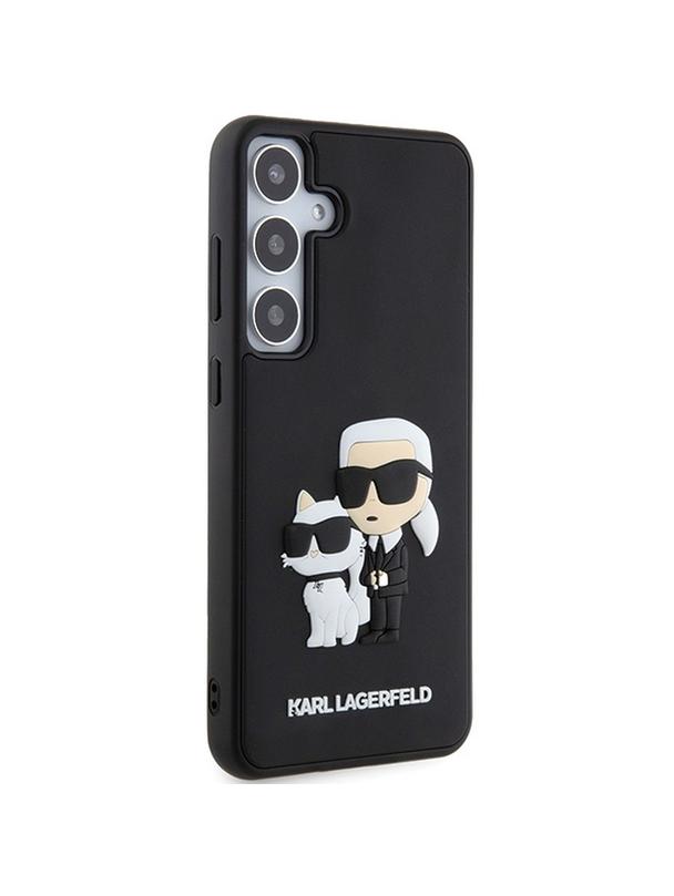 KARL LAGERFELD futerał do SAMSUNG S24 KLHCS24S3DRKCNK (3D RUBBER KC NFT) czarny