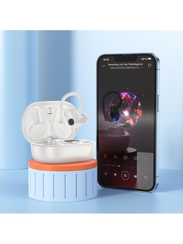 Słuchawki bezprzewodowe douszne Hoco TWS EQ8 białe