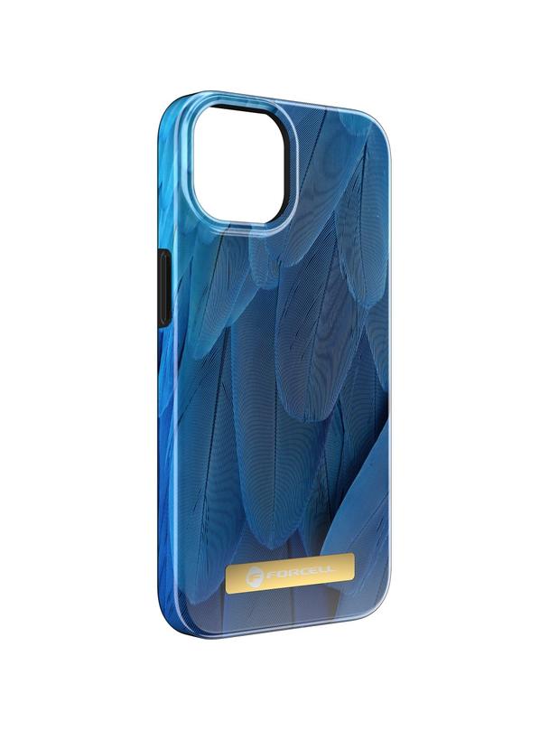 Etui na iPhone 14 Forcell F-Protect Mirage zgodny z MagSafe blue bird
