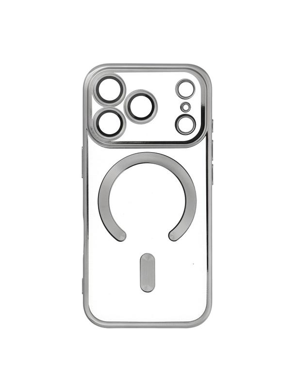 Futerał ELECTRO MAG COVER kompatybilny z MagSafe do IPHONE 17 Pro tytanowy szary