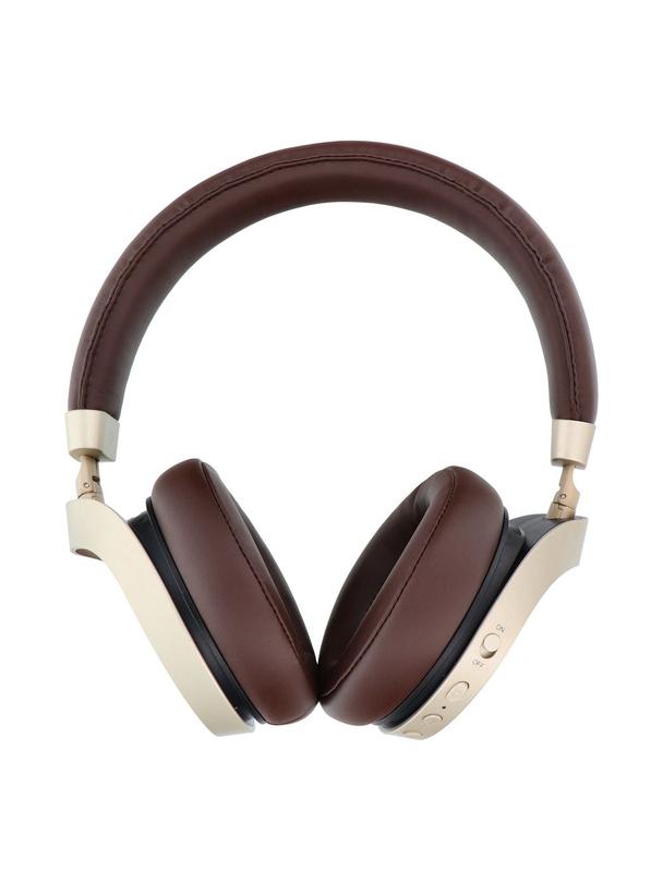 Słuchawki bezprzewodowe nauszne Blue Star BH06 brązowe