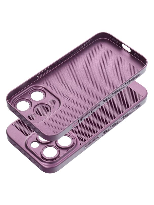 Futerał BREEZY do IPHONE 15 Pro fioletowy