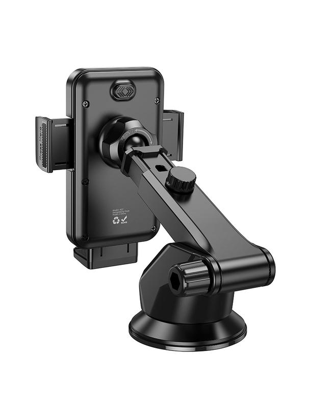 Uchwyt na telefon do samochodu uniwersalny Hoco do szyby / deski H37 czarny