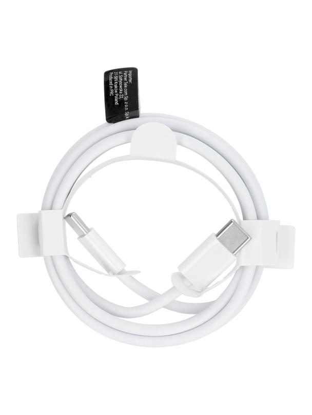 Kabel USB C do USB C PD QC3.0 3A 30W 1 m HD26 biały