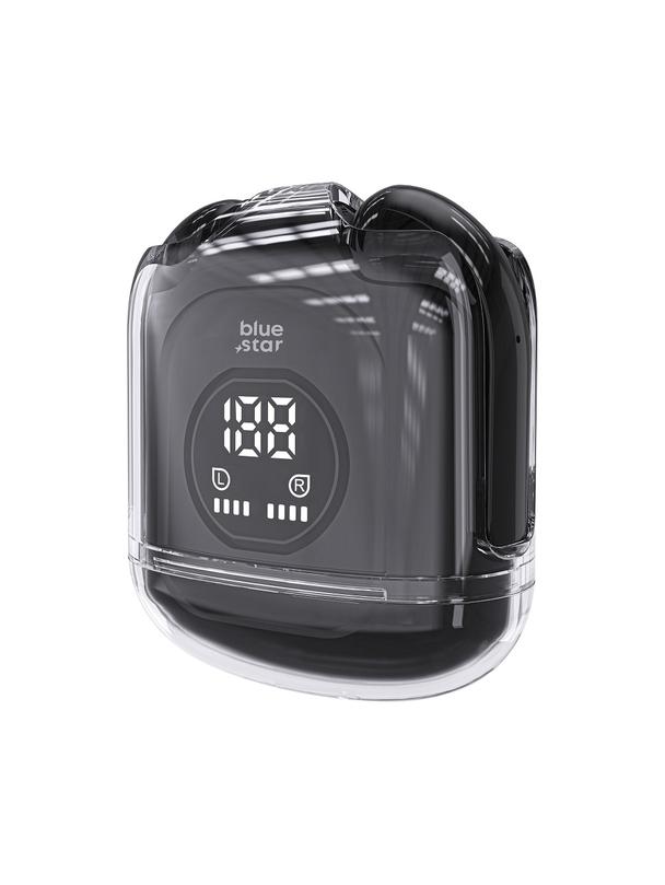 Słuchawki bezprzewodowe douszne Blue Star Transparency Fi22 TWS czarne