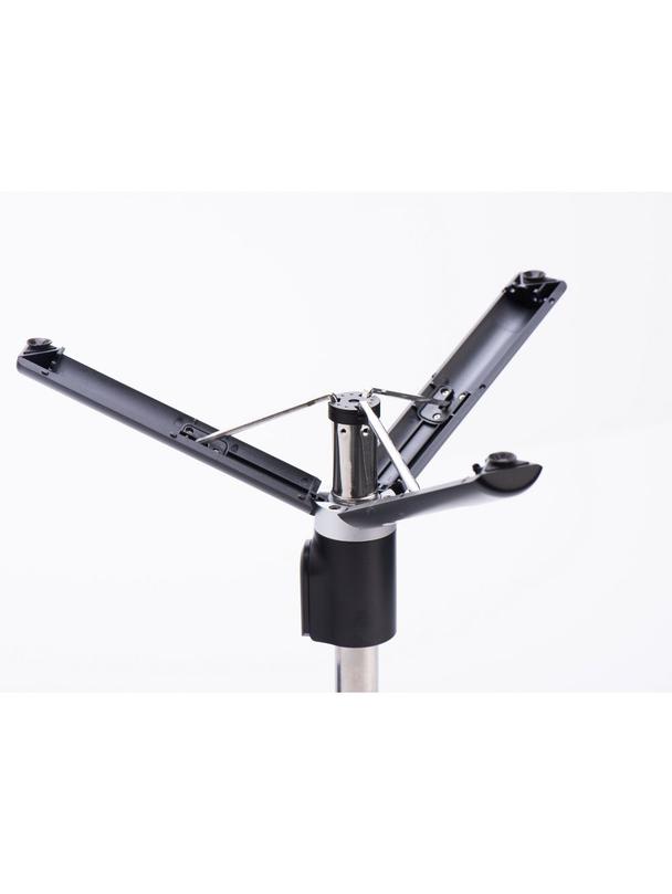 Uchwyt selfie z pilotem bezprzewodowym tripod z LED do streamów 99X czarny