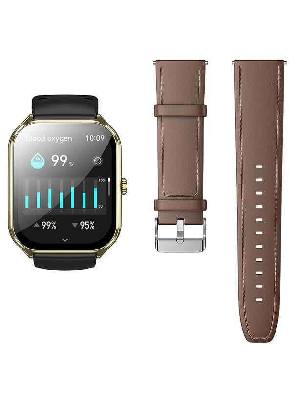 Smartwatch Hoco 1,96" AMOLED IP67 z funkcją rozmowy Y28 złoty