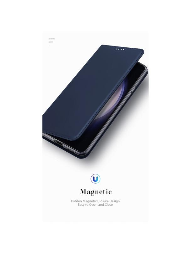 DUX DUCIS kabura SKIN PRO do SAMSUNG S24 niebieska