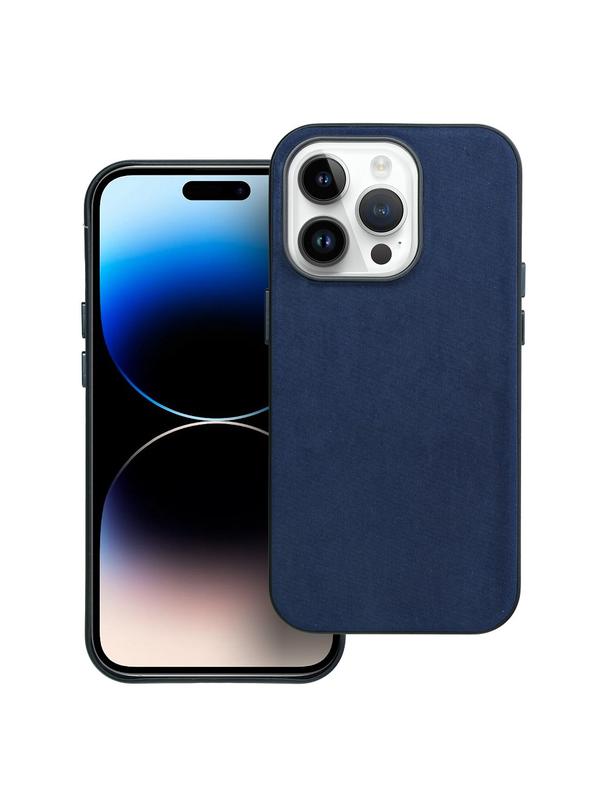 Futerał WOVEN MAG COVER kompatybilny z MagSafe do IPHONE 14 Pro niebieski