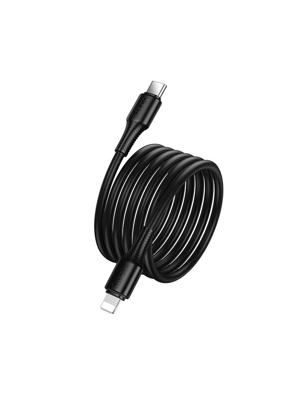 Kabel USB C do Lightning Hoco PD 27W 1 m X120 czarny