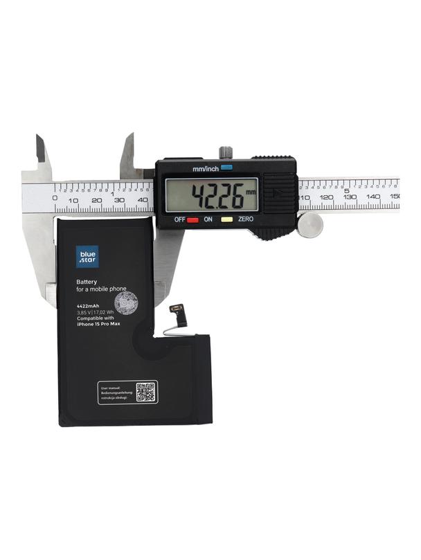 Bateria do iPhone 15 PRO MAX 4422 mAh Blue Star HQ