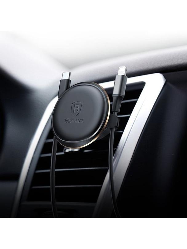 BASEUS uchwyt samochodowy magnetyczny do kratki C40141201G13-00 czarny