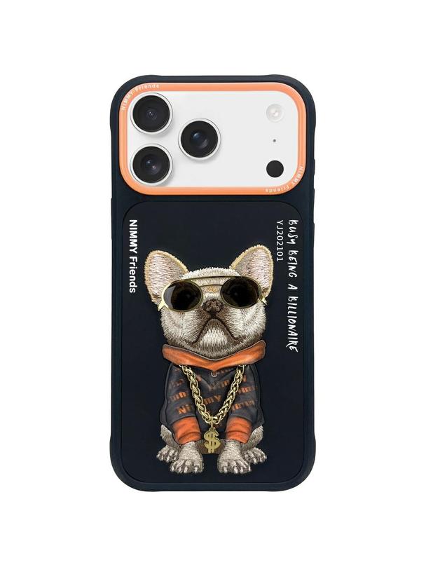 NIMMY futerał GLASSES COOL DOG do IPHONE 17 czarny