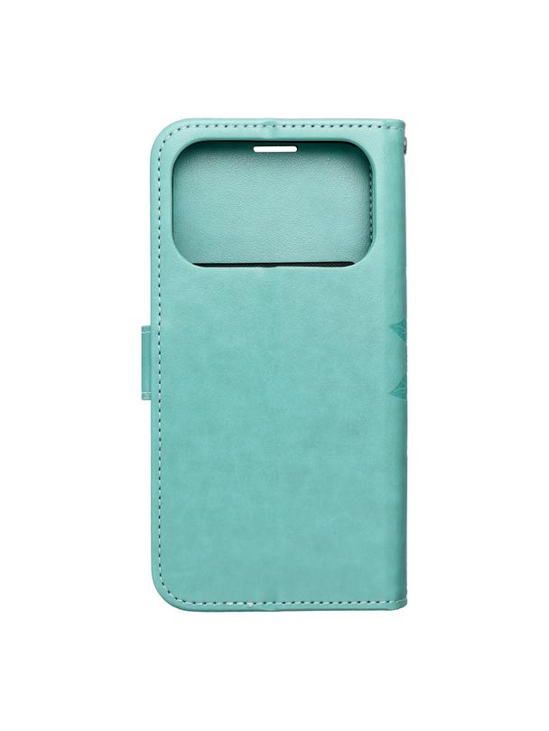 Kabura MEZZO Book do IPHONE 17 Pro mandala zielony