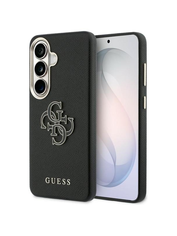 GUESS futerał do SAMSUNG S26 GUHCS26S5PS4RGGK (Grained Big 4G Metal Logo) czarny