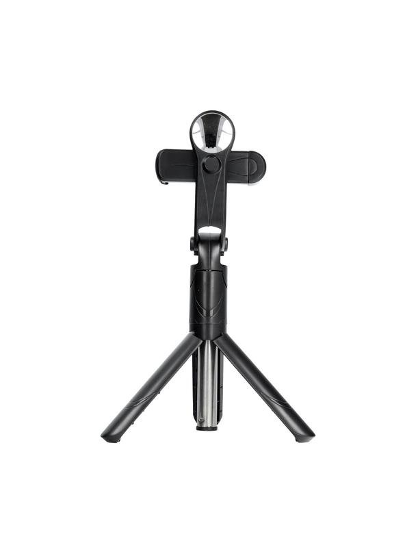 Uchwyt selfie z pilotem bezprzewodowym tripod z lusterkiem SSTR-11 czarny