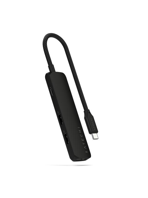 SATECHI adapter HUB 4w1 Typ C ST-P4SK czarny