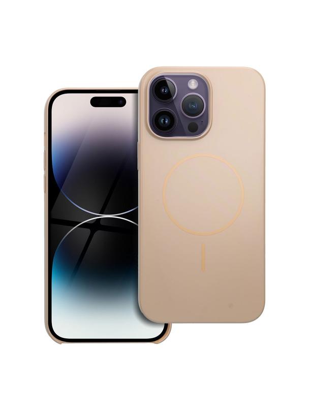 Glossy Mag Cover kompatybilny z MagSafe pasuje do IPHONE 14 PRO MAX pustynny złoty