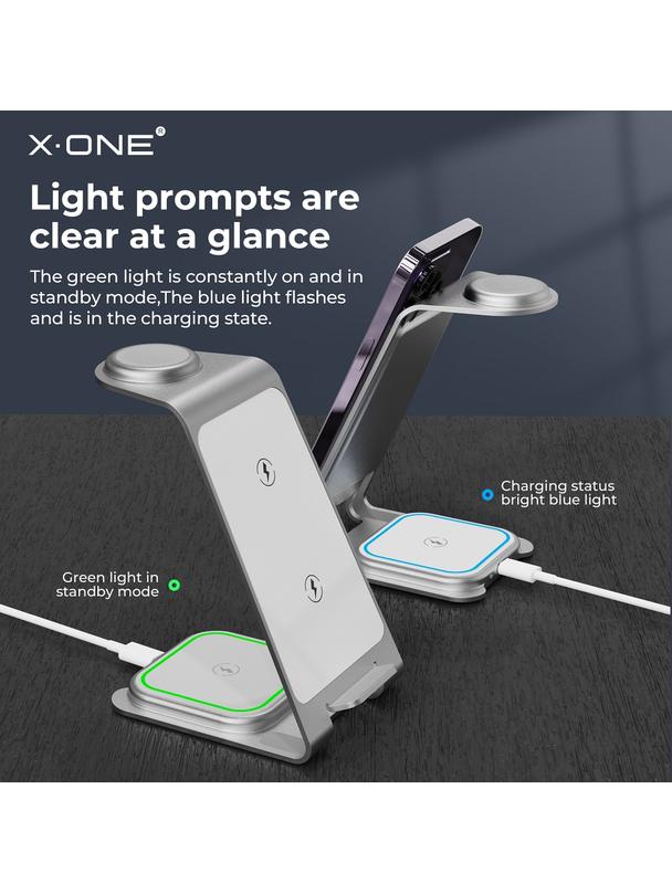 Ładowarka Bezprzewodowa X-ONE 3w1 22W