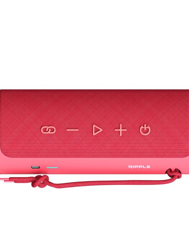 HIFUTURE głośnik bluetooth RIPPLE ( 20W+10W ) czerwony