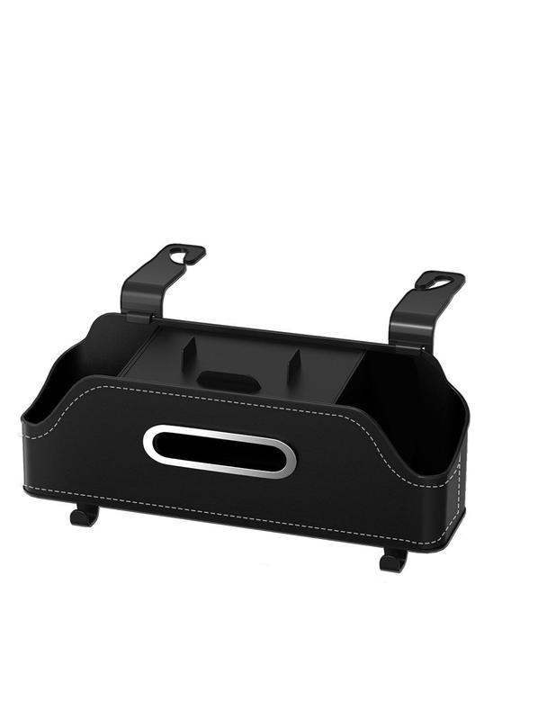 Organizer samochodowy na fotele przednie z przegródkami SN-517 czarny