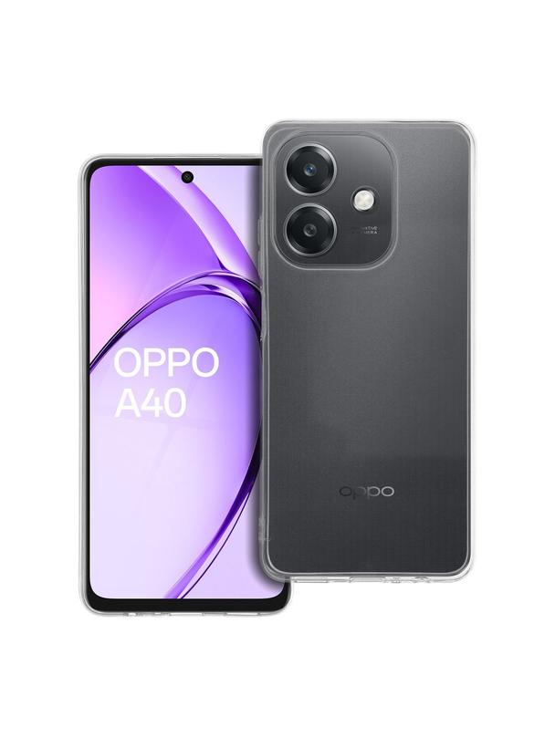 Futerał CLEAR CASE 2 mm do OPPO A40 (camera protection) transparentny