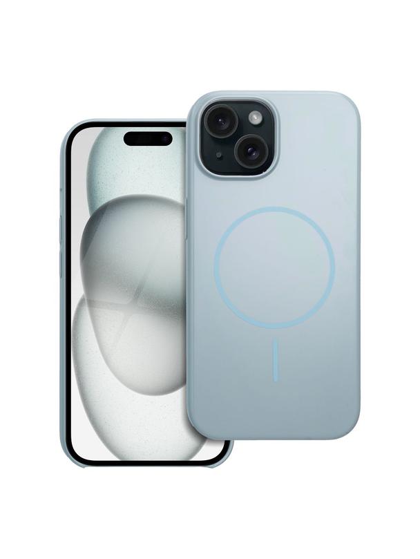 Glossy Mag Cover kompatybilny z MagSafe pasuje do IPHONE 15 miętowy